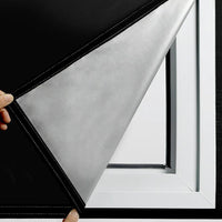 Blackout Window Shade with Adhesive Backing for Sun Blocking