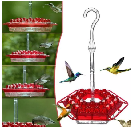 Hummingbird Feeder Ant Proof Outdoor Hanging With Perch