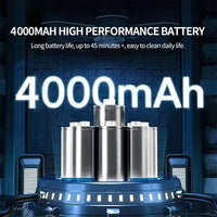 Cordless Handheld Car Vacuum with Brushless Motor and 6 Cleaning Attachments