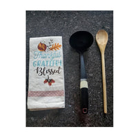 Kitchen Towels with Fall Patterns and Absorbent Cotton, Set of 6