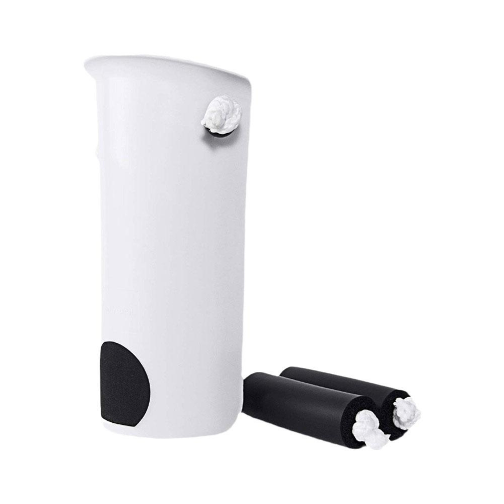 Sock Aid Applicator with Sponge Grip Frame and Pull Straps for Standing Application
