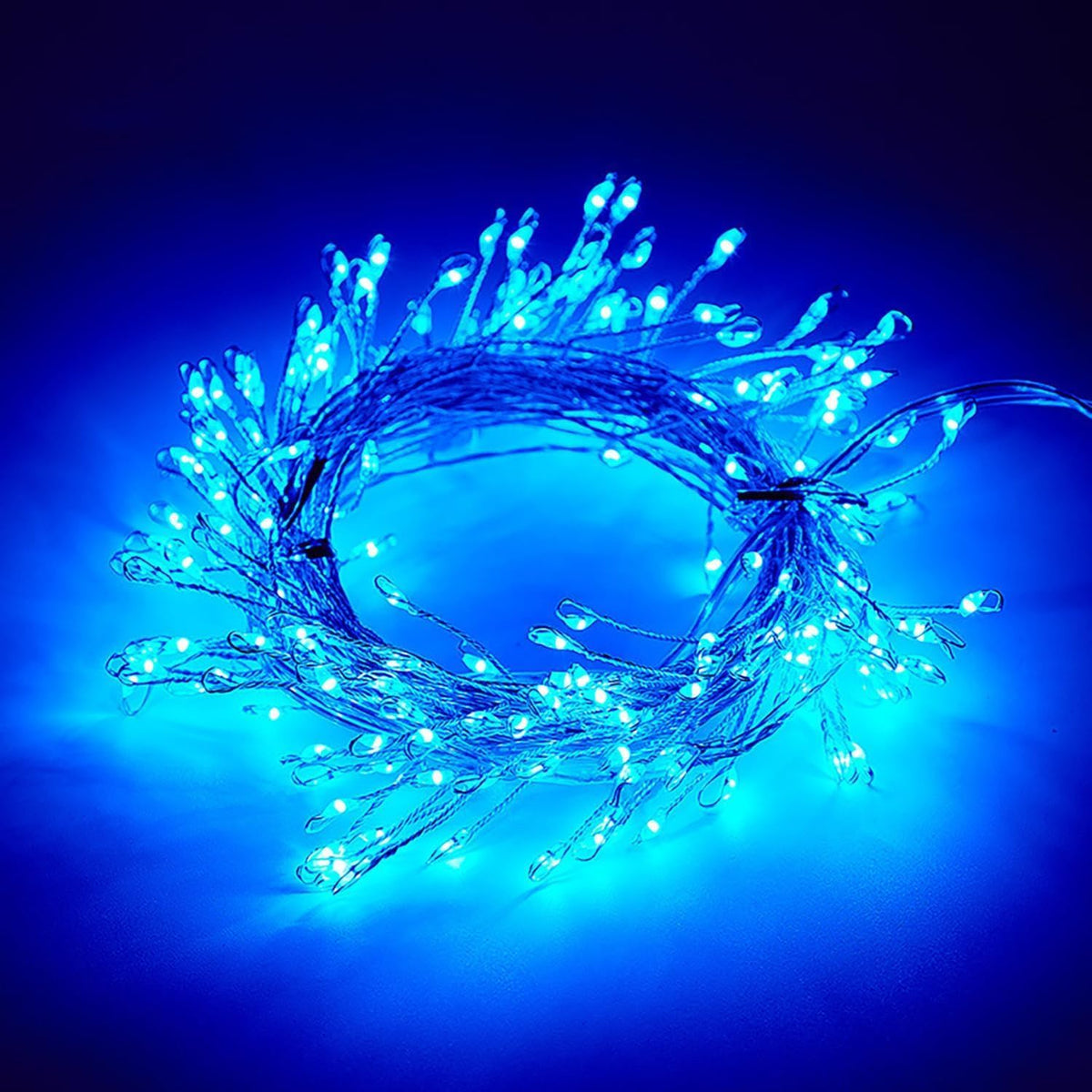 Copper Wire LED String Lights with Remote and 8 Modes for Christmas Trees and Patios