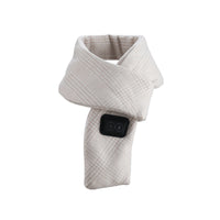 Heated Neck Scarf with Three Temperature Settings and Water Resistant Velvet