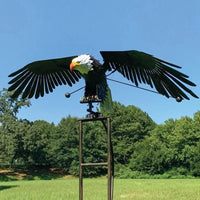 Bird Garden Sculpture for Patio and Outdoor Decoration