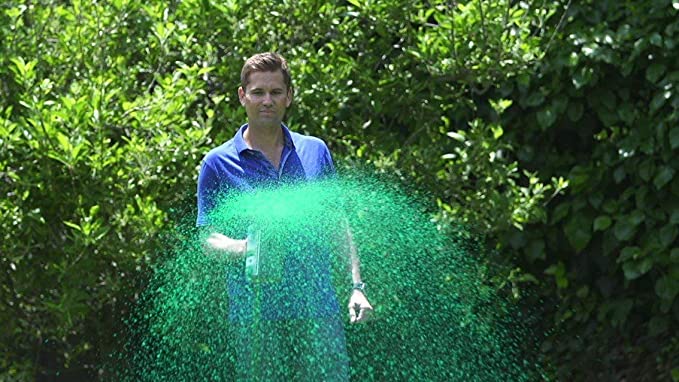 Lawn Seeding Spray System With Liquid Grass Seed