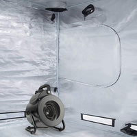 Greenhouse Heater 1500W with Dual Air Circulation and Thermal Shutoff, IPX4 Splash Resistant