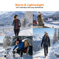 Women's Heated Vest with Six Heating Zones and Three Temperature Levels