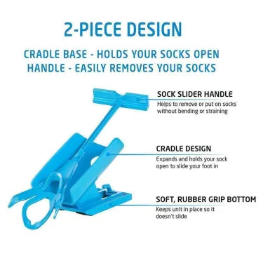 Compression Sock Aid Kit For Donning And Doffing