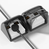 Plastic Cover for Outdoor Electric Car Charging Sockets That Slips Over 86 Type Wall Boxes