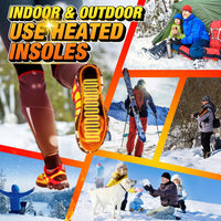 Wireless Heated Insoles with 3-Level Temperature Control and 8-Hour Battery