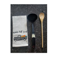 Kitchen Towels with Fall Patterns and Absorbent Cotton, Set of 6