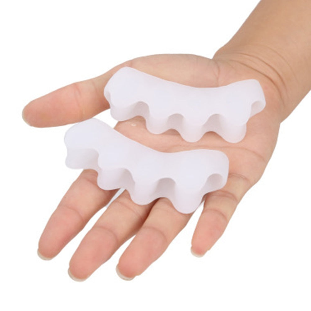Toe Splint Brace with Silicone Gel and Arch Support for Hammer Toe Alignment
