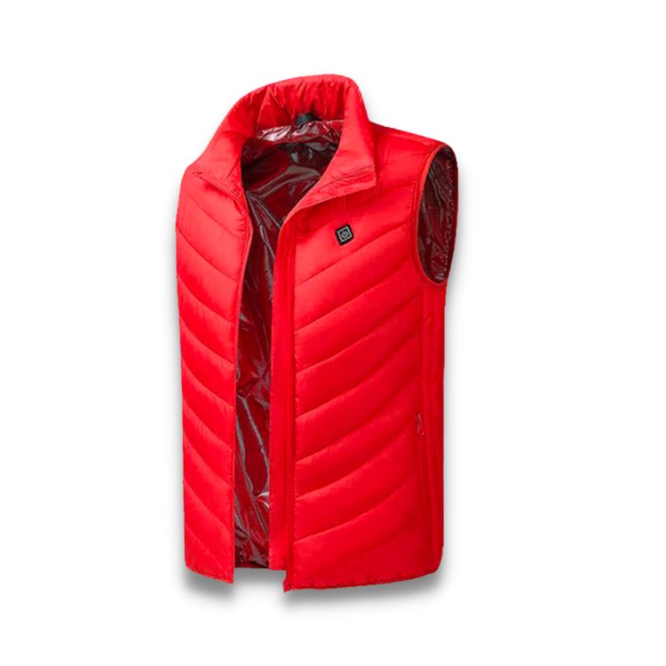 Thermal Heated Vest with Three Carbon Fiber Zones and 12 Hour Runtime for Cold Weather