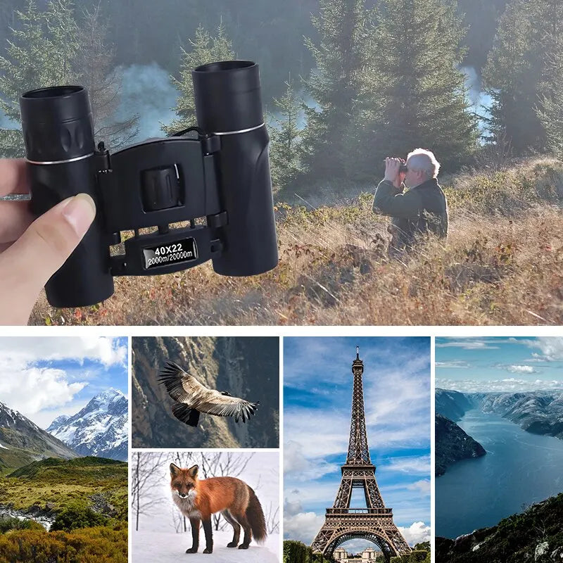 Binoculars 40x22 for Hunting Wildlife and Outdoor Use