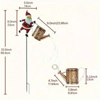 Solar Kettle Garden Light with Cascading Effect and Automatic Sensor All Vera Mart