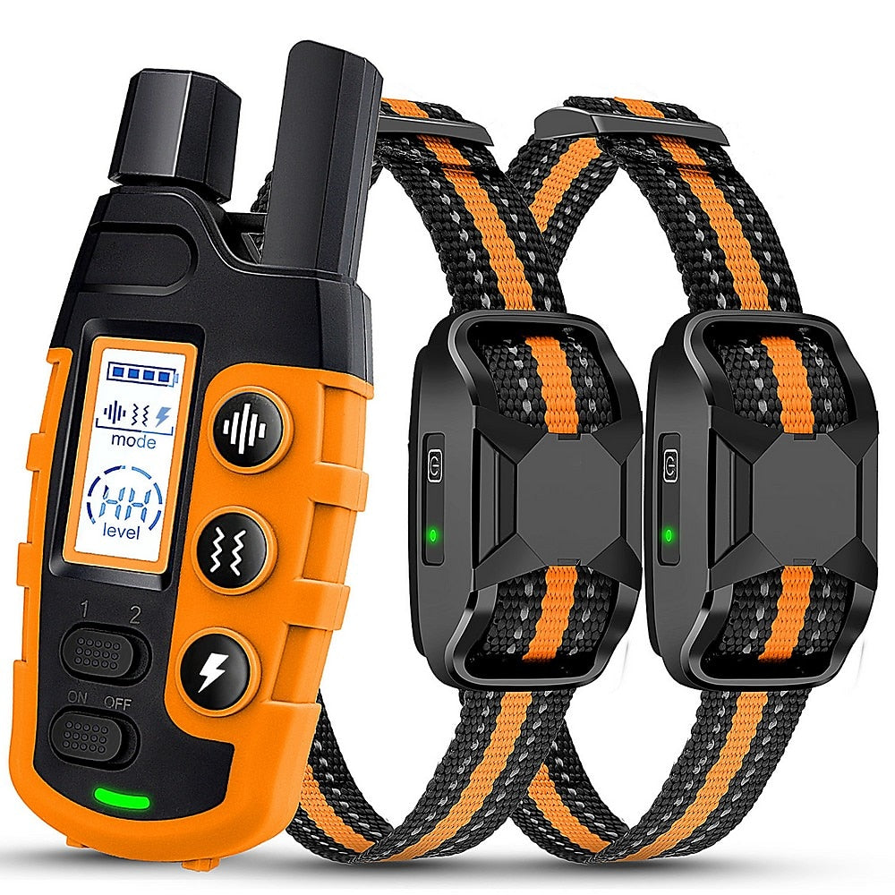 Remote Dog Training Collar 1000 Meter Range Waterproof Rechargeable