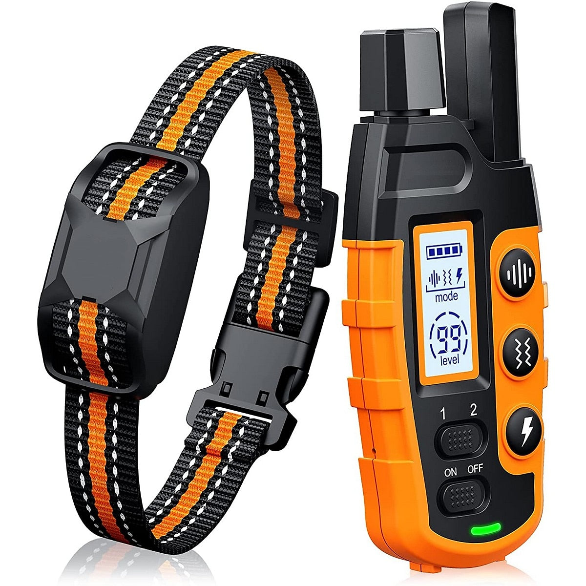 Remote Dog Training Collar 1000 Meter Range Waterproof Rechargeable