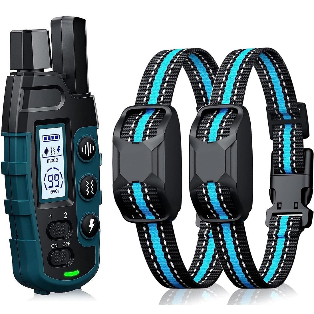 Remote Dog Training Collar 1000 Meter Range Waterproof Rechargeable
