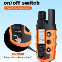 Remote Dog Training Collar 1000 Meter Range Waterproof Rechargeable