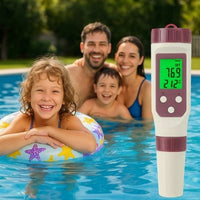 Digital Pool Water Tester for pH and Chlorine