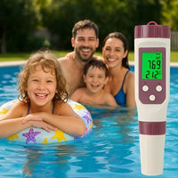 Digital Pool Water Tester for pH and Chlorine