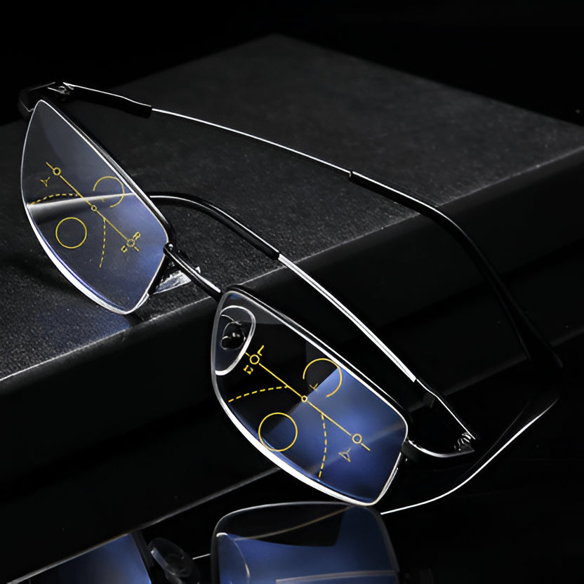 Progressive Sunglasses with Adaptive Lenses
