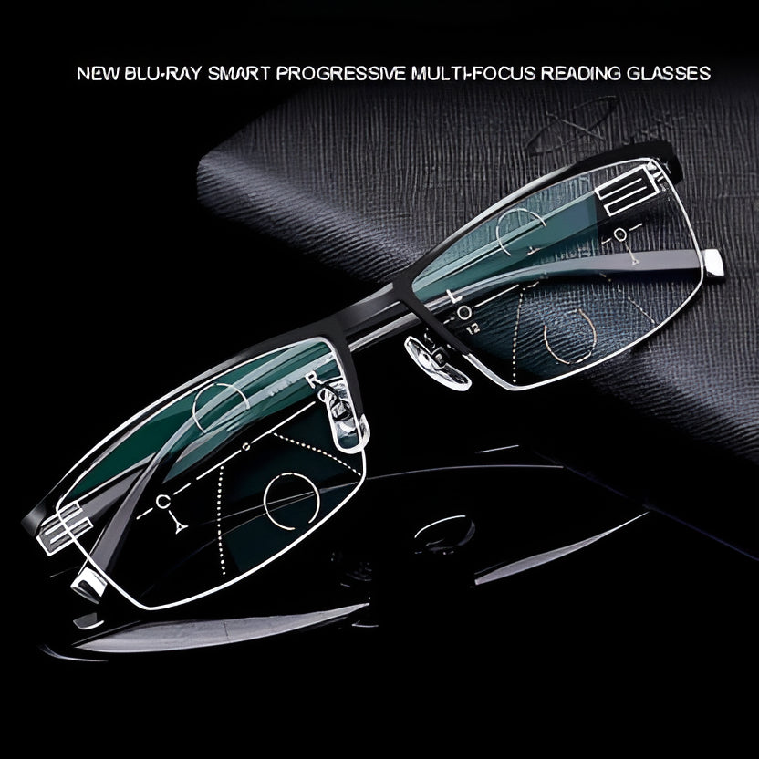Progressive Sunglasses with Adaptive Lenses
