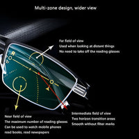 Progressive Sunglasses with Adaptive Lenses