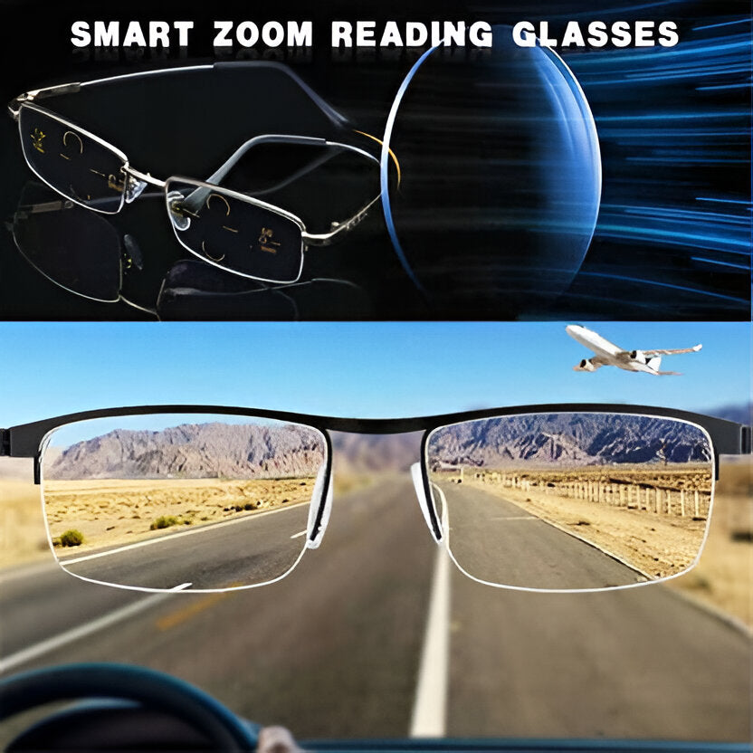 Progressive Sunglasses with Adaptive Lenses
