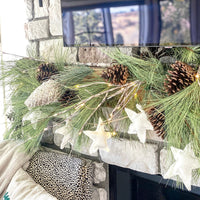 Pine Garland with Cones - Interior Delights
