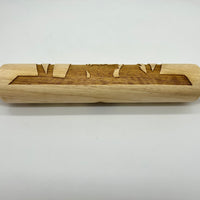 Nativity Pattern Rolling Pin for Embossing Sugar Cookies, Springerle, Fondant, Clay and Salt Dough
