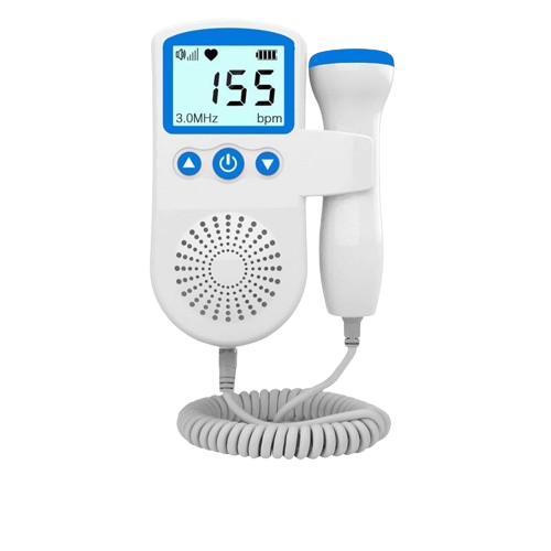 Fetal Heart Rate Monitor Doppler With Heartbeat Sound Detection