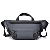 Crossbody Travel Bag with Rain Protection and Zippered Compartments, Adjustable Strap