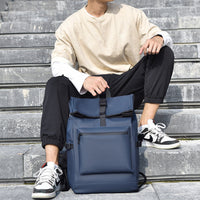 Laptop Rucksack with Waterproof Fabric and Adjustable Padded Straps for Commuting