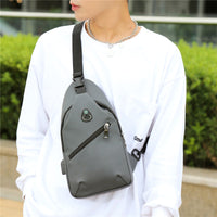 Crossbody Sling Bag with Adjustable Strap and Multiple Interior Pockets, Water Resistant