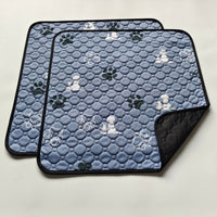 Machine Washable Pet Mat with Quilted Cushion and Grip Base