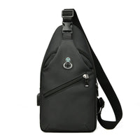 Crossbody Sling Bag with Adjustable Strap and Multiple Interior Pockets, Water Resistant