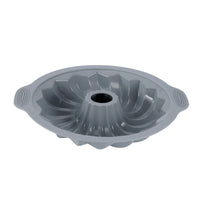 Silicone Cake Mold with Raised Decorative Pattern and Nonstick Release, Dishwasher Safe