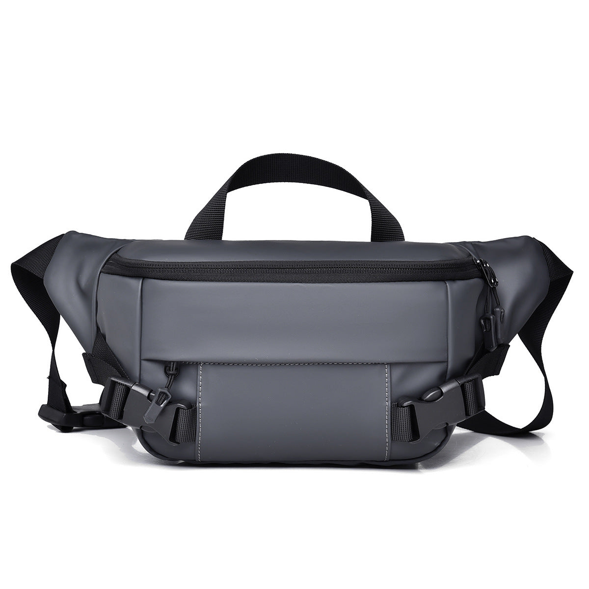 Crossbody Travel Bag with Rain Protection and Zippered Compartments, Adjustable Strap
