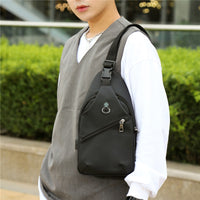 Crossbody Sling Bag with Adjustable Strap and Multiple Interior Pockets, Water Resistant