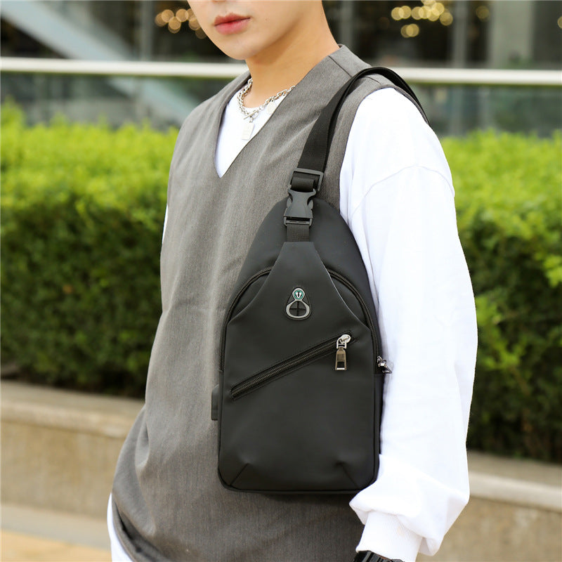 Crossbody Sling Bag with Adjustable Strap and Multiple Interior Pockets, Water Resistant