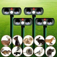 Animal Repeller with Solar Power and Infrared Sensor