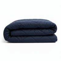 Blue Quilted Blanket