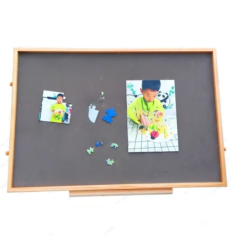 Puzzle Work Table with Four Sorting Drawers and Auxiliary Board for 1500 Pieces