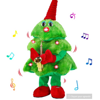 Animated Christmas Tree with Music and Dancing Motion, Tabletop Size