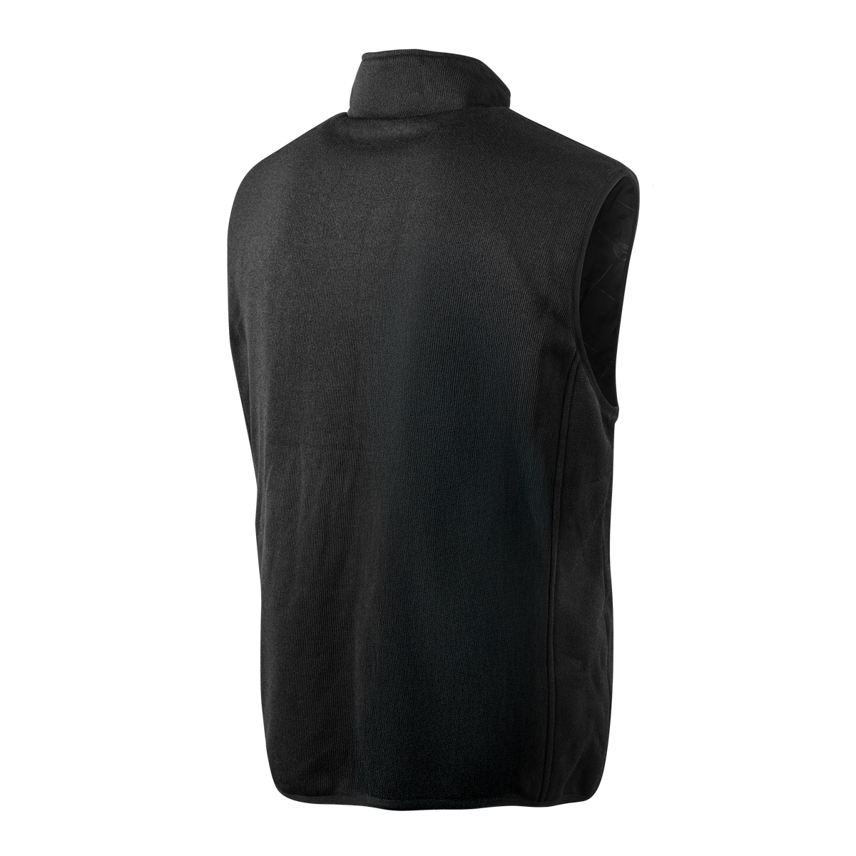 Mens Heated Knit Vest with Four Heating Zones and Rechargeable Battery for Cold Weather
