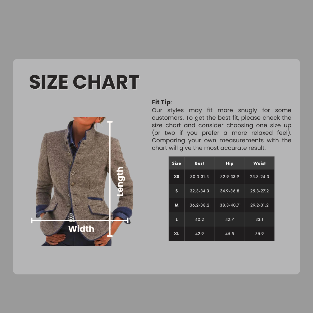 Two Tone Blazer with Stand Collar and Button Front, Cropped Waist