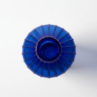 Blue Fluted Vase