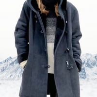 Duffle Coat with Sherpa Lining and Toggle Fastenings for Regular Fit