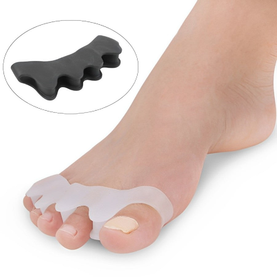Toe Splint Brace with Silicone Gel and Arch Support for Hammer Toe Alignment